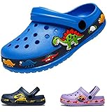 DRECAGE Unisex Kinder Clogs Pantoffeln Dinosaurier Gr.24-30 EU, Eva Gartenclogs...