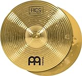 Meinl Cymbals HCS Hihat 13 Zoll (Video) Schlagzeug Becken – Paar – (33,02cm) Messing,...