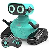 GILOBABY Roboter Kinder, Ferngesteuerter Roboter Spielzeug, RC Roboter mit LED-Augen und...