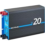 ECTIVE 2000W 12V zu 230V Sinus-Wechselrichter SI 20 mit reiner Sinuswelle zum...