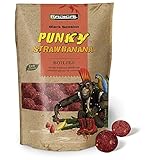 Radical Qualitäts Punky Strawbanana Ø 20mm Boilies Angelköder Karpfenangeln...