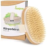 lampox® Trockenbürste, Körperbürste, Peelingbürste, Massagebürste, Peeling,...