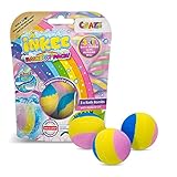 INKEE RAINBOW | 3er Pack Duftende Kinder Badebomben, Badekugeln mit 3 verschiedenen...