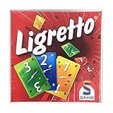 Schmidt , Ligretto Red, Card Game, Ages 8+, 2 to 4 Players, 15 mins Minutes Playing Time