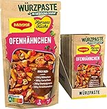 Maggi Herzensküche Rustikales Ofen-Hähnchen, Würzpaste für Ofen-Gerichte, Vegan, 10er...