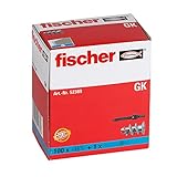 fischer Gipskartondübel GK, starker Gipskarton-Dübel, selbstschneidendes...