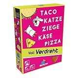 Blue Orange | Taco Katze Ziege Käse Pizza: Voll Verdreht | Partyspiel | Kartenspiel | 2-8...