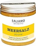 250g BIO Zitronen Salz, Meersalz mit Zitronengeschmack, Salz für Fisch...