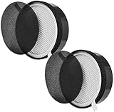 2x Ersatzfilter für Levoit LV-H132 / LV-H132-RF, HEPA und Aktivkohlefilter,...