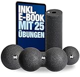 NAJATO Sports Faszien Set - Inkl. Faszienrolle, Faszienball, Duoball & Ebook (PDF Datei) -...