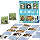 Ravensburger memory® Tierkinder - 20879 - der Spieleklassiker für Tier-Fans, Merkspiel...