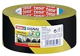 tesa Signal Markierungsklebeband UNIVERSAL - selbstklebendes Warnband zur...