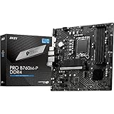 MSI PRO B760M-P DDR4 Mainboard, Unterstützt Intel 12., 13. & 14. Gen Core...