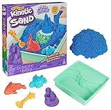 Kinetic Sand Sandbox Set Blau - mit 454 g original magischem kinetischem Sand...