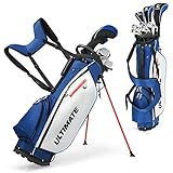 COSTWAY komplettes Herren Golfschläger Set, 9 teilige Golfschlägersätze...