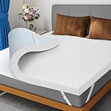 DOPEDIO Topper Memory Foam, Gel Schaum Matratzen für Boxspringbett, Weich...