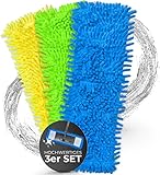 Nictario Wischbezug aus Mikrofaser [3er Set] – Flauschige Chenille Wischbezüge |...