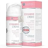 Feuchtigkeitscreme 100ml mit 3 essenziellen Ceramiden – plus Bio Aloe Vera, Bakuchiol...