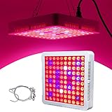 LED Pflanzenlampe 300W, 100PCS Leds Pflanzenlicht Vollspektrum Mit Daisy-Chain Und UV & IR...