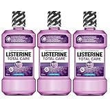 Listerine Total Care Mundspülung, 6in1 Mundwasser, antibakteriell und mit...