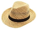 Black Jungle Varadero Strohhut Natur Sommerhut Strohhüte Havanna Hut Unisex Bogart...