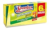 Spontex Topfreiniger Schwamm Anti-Fett 6er Pack, Reinigungsschwamm mit hoher...