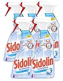 Sidolin Cristal, Glasreiniger 5xSprühflasche, für einen perfekten Glanz und gegen...