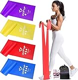 Theraband Terra Band 4er-Set, Fitnessbänder mit 4 Widerstandsstufen, Gymnastikband...