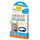 ARDAP Zecken- & Flohschutzhalsband für Katzen ab dem 4. Monat - Bis zu 4 Monate...