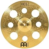 Meinl Cymbals HCS Trash Crash 16 Zoll (Video) Schlagzeug Becken mit Löchern...