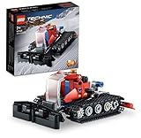 LEGO Technic Pistenraupe, 2in1 Winter-Fahrzeug-Modell-Spielzeug mit Schneemobil,...