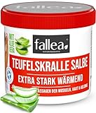 fallea Teufelskralle Wärme Creme Intensiv Wärmend 200ml Teufels Heiße Salbe lindert,...