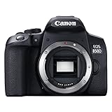 Canon EOS 850D DSLR Digitalkamera Gehäuse (24,1 Megapixel, 7,5 cm (3 Zoll)...