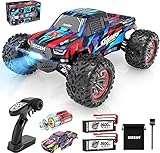 Hosim RC Auto, 1:10 Brushless Ferngesteueres Auto 68+ km/h, RC Drift Car 4WD mit 2 Akkus,...