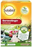 Solabiol Bio Gartendünger Universal mit Sofort- und Langzeitwirkung für Obst,...