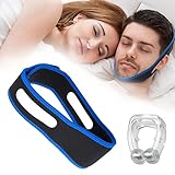 Anti Schnarchen Kinnriemen,Anti Snoring Chin Strap,Antischnarch Band,Schnarchstopper Anti...