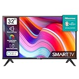 Hisense 32E4KT (32 Zoll) Fernseher, HD Ready - Smart TV, Triple Tuner DVB-T2 /...