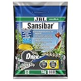 JBL Sansibar Dark 67050, Bodengrund Dunkel für Süßwasser-Aquarien, 5 kg, Fisch