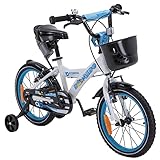 Actionbikes Kinderfahrrad Donaldo - 16 Zoll - V-Break Bremse - Stützräder -...