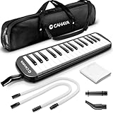 CAHAYA 32 Tasten Melodica für Kinder Melodica Instrument mit Tragetasche geeignet für...