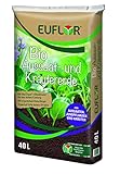 Euflor 40 L Bio Aussaat- und Kräutererde, feine Spezialerde für Aussaaten,...