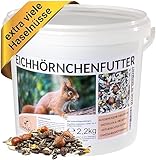 Canifee - Eichhörnchenfutter 2.2 kg artgerechtes Wildtierfutter als ganzjährige...