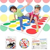 Twisting Spiel, Twisting Game für Kinder Erwachsene, Twisting Spiele Balance Floor Spiel...