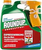 Roundup Unkrautfrei Express, Anwendungsfertiges Spray zur Bekämpfung von...