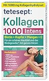 tetesept Kollagen 1000 Intens – Nahrungsergänzungsmittel mit Kollagen, Vitamin C,...