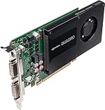 NVIDIA Quadro K2000D Grafikkarte, 2 GB, GDDR5, Single-Slot, 384 CUDA-Kerne, 128bit, 64...