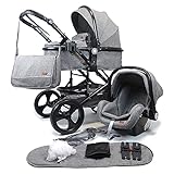 Pixini Kalani Kinderwagen 3 in 1 Komplettset inkl. Babywanne & Buggy &...