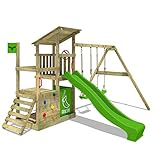 FATMOOSE Spielturm Klettergerüst FruityForest Fun XXL mit Schaukel &...