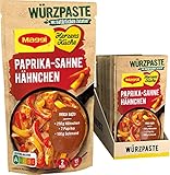 Maggi Herzensküche Paprika-Sahne-Hähnchen, Würzpaste für Paprika-Sahne...