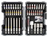 Bosch Accessories 43 tlg. Schrauberbits und Steckschlüssel Set (Zubehör...